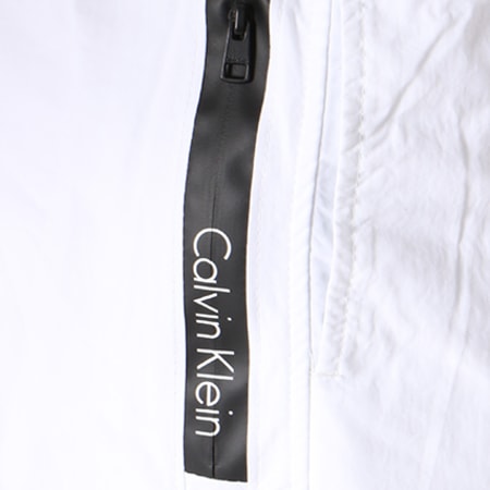 Calvin Klein - Short De Bain Drawstring KM0KM00163 Blanc