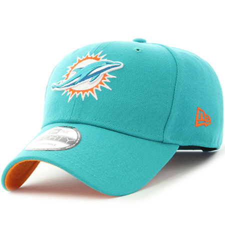 New Era - Casquette The League NFL Miami Dolphins Bleu Turquoise