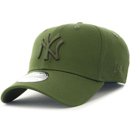 New Era - Casquette Fitted League Essential 3930 New York Yankees Vert Kaki