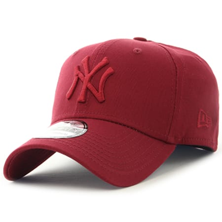 New Era - Casquette Fitted League Essential 3930 New York Yankees Bordeaux