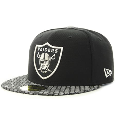 New Era - Casquette Fitted ONF NFL Oakland Raiders Sideline Noir