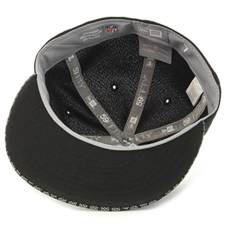 New Era - Casquette Fitted ONF NFL Oakland Raiders Sideline Noir