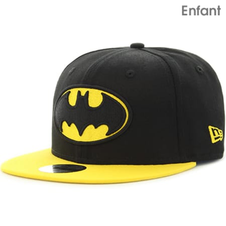 Casquette Batman Enfant - Visière Courbée, Grille Arrière Réglable | Taille Unique 51-54 Cm (5-9 Ans)