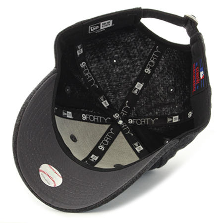 New Era - Casquette Femme Essential Jersey 940 MLB Boston Red Sox Gris Anthracite Chiné