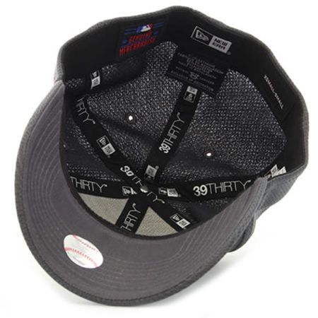 New Era - Casquette Fitted Diamond Pop 3930 New York Yankees Gris Anthracite