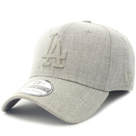 New Era - Casquette Fitted Los Angeles Dodgers Heather 80536641 Gris Chiné