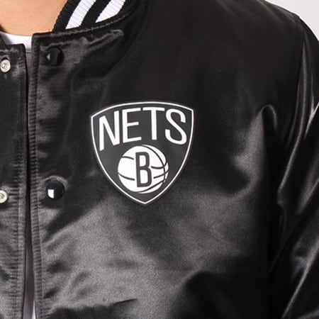 New Era - Teddy Satiné Brooklyn Nets 11530724 Noir