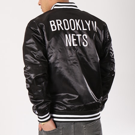 New Era - Teddy Satiné Brooklyn Nets 11530724 Noir