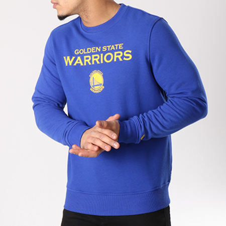 New Era - Sweat Crewneck Tip Off Golden State Warriors 11530740 Bleu Marine