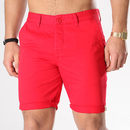 Crossby - Short Jean Cali Rouge