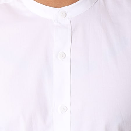 Only And Sons - Chemise Manches Longues Alfredo Manderine Noos Blanc 