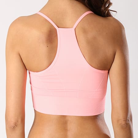 Puma Tee Shirt Crop Femme EvoKnit Seamless 595056 28 Rose Fluo LaBoutiqueOfficielle