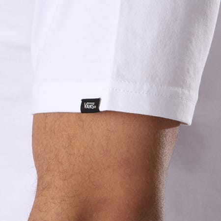 Vans - Tee Shirt Left Chiest Logo VA3CZE Blanc 