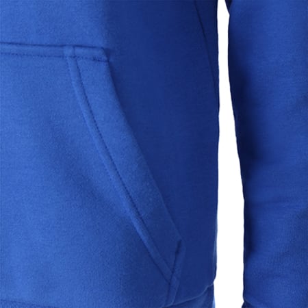Adidas Originals - Sweat Capuche Enfant Trefoil CD6504 Bleu Blanc