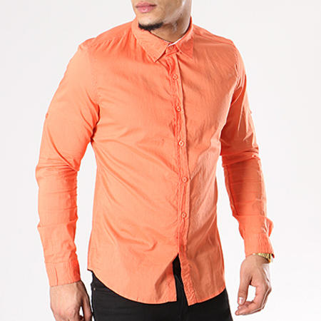 Crossby - Chemise Manches Longues Willy Corail