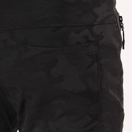 MTX - Pantalon Jogging 33217 Noir Camouflage