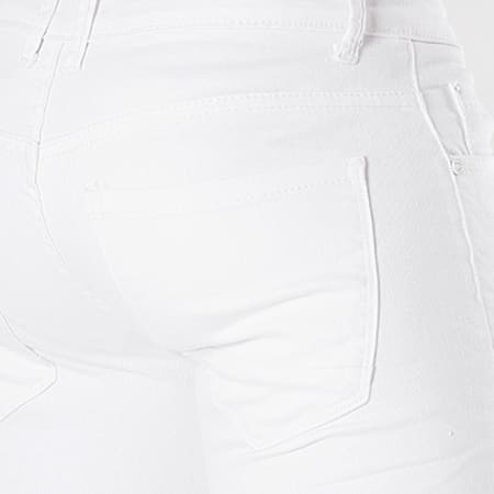 MTX Jean Slim Troue E6319 Blanc LaBoutiqueOfficielle