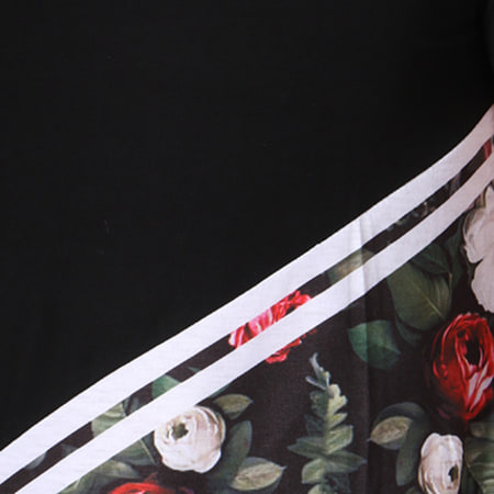 Terance Kole - Tee Shirt Oversize 96068 Noir Floral