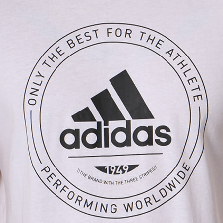 Adidas Performance - Tee Shirt Adi Emblem CV4515 Blanc
