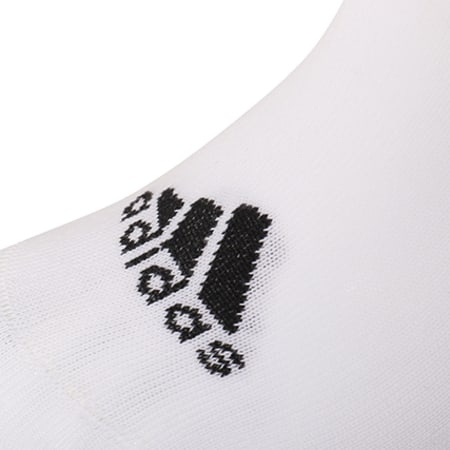 Adidas Sportswear - Lot De 3 Paires De Chaussettes Invisibles Performance CF3390 Blanc