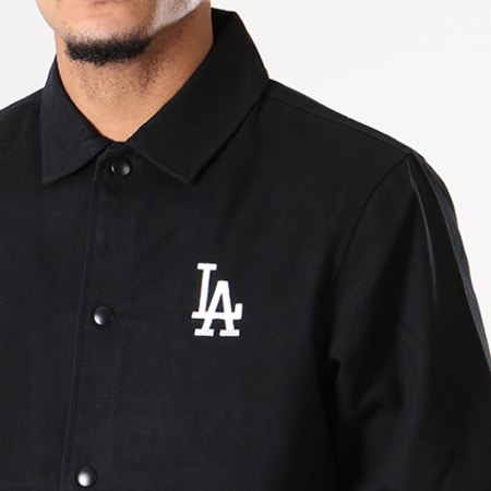 New Era - Veste Team Apparel Coaches MLB Los Angeles Dodgers Noir
