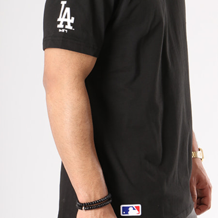 New Era - Tee Shirt Oversize MLB Elegance Los Angeles Dodgers Noir