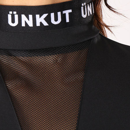 Unkut - Robe Manches Longues Femme Babe Noir