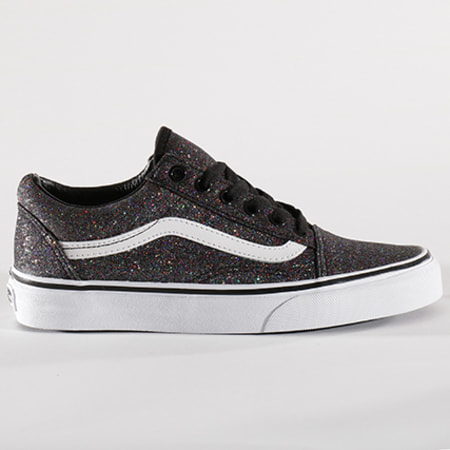 vans paillettes grises