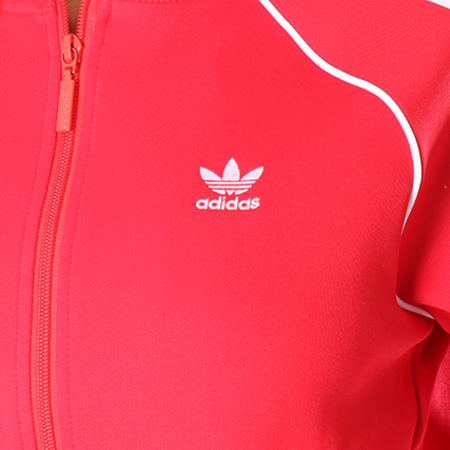 Adidas Originals - Veste Zippée Femme SST CE2393 Rouge