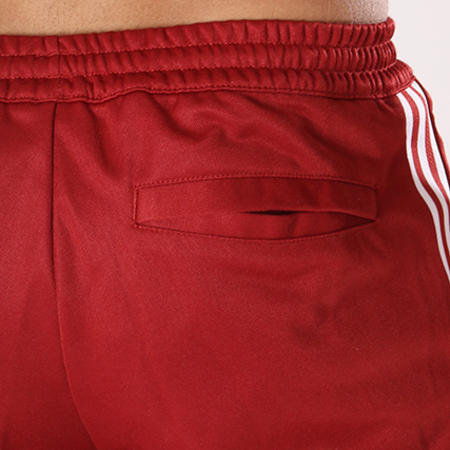 Adidas Originals - Pantalon Jogging Beckenbauer CW1270 Rouge Brique Blanc 
