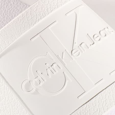 Calvin Klein - Claquettes Vincenzo Jelly S0547 White
