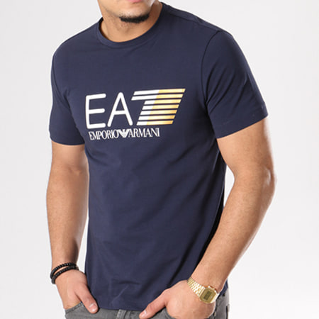 EA7 Emporio Armani - Tee Shirt 3ZPT62-PJ03Z Bleu Marine