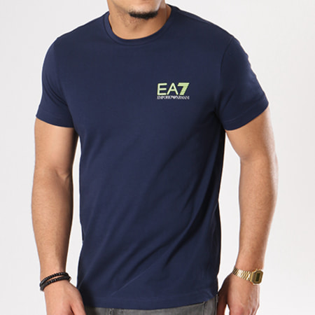 EA7 Emporio Armani - Tee Shirt 3ZPT14-PJJ6Z Bleu Marine