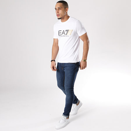 EA7 Emporio Armani - Tee Shirt 3ZPT62-PJ03Z Blanc