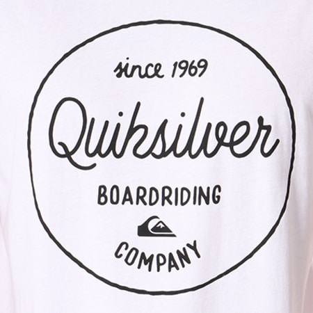Quiksilver - Tee Shirt EQYZT04774 Blanc