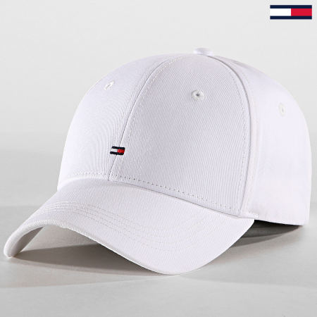 Tommy Hilfiger - Casquette Classic BB AW0AW05080 Blanc