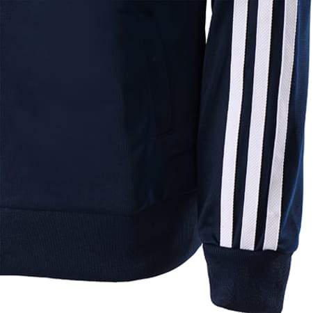 Adidas Originals - Veste Zippée Enfant SST Top CF8554 Bleu Marine Blanc