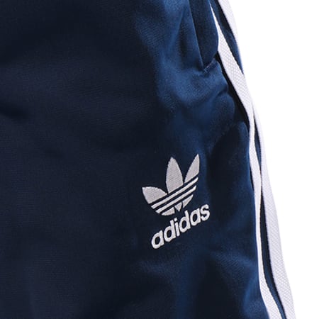 Adidas Originals - Pantalon Jogging Bandes Brodées Enfant SST CF8563 Bleu Marine Blanc