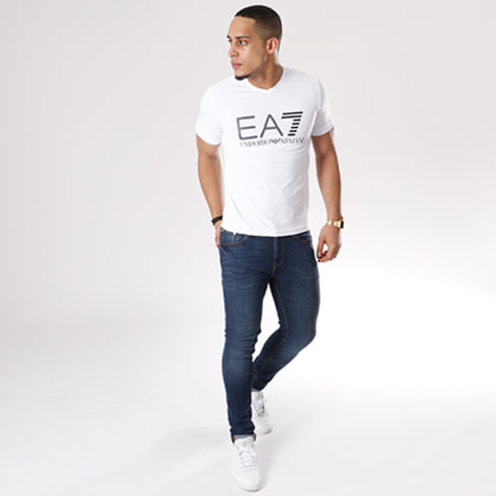 EA7 Emporio Armani - Tee Shirt 3ZPT34-PJ20Z Blanc 