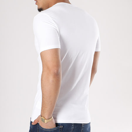 Kaporal - Tee Shirt Hello Blanc
