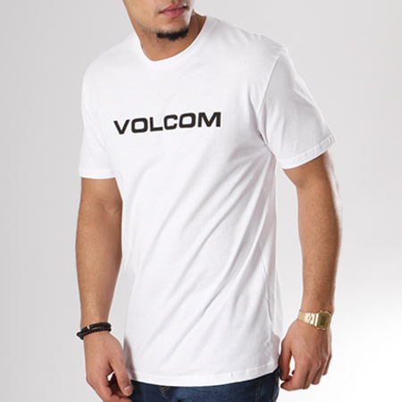 Volcom - Tee Shirt Crisp Euro Blanc