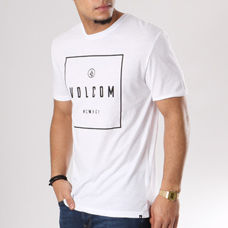 Volcom - Tee Shirt Scribe Blanc