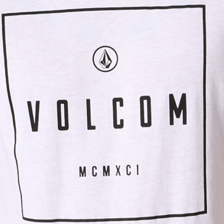 Volcom - Tee Shirt Scribe Blanc