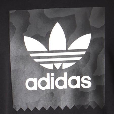 Adidas Originals - Sweat Capuche Warp BB CF3133 Noir Camouflage
