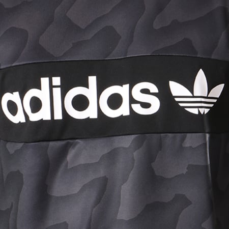 Adidas Originals - Tee Shirt De Sport Cma Warp Jersey CF5805 Gris Anthracite Camouflage