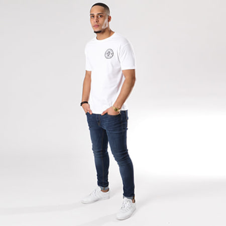 Obey - Tee Shirt Dissent Standards Blanc