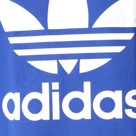 Adidas Originals - Sweat Crewneck Oversize Trefoil Over Crew CW1238 Bleu Roi