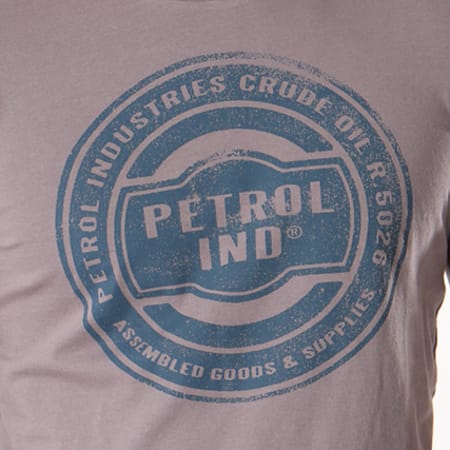 Petrol Industries - Tee Shirt TSR696 Gris Anthracite
