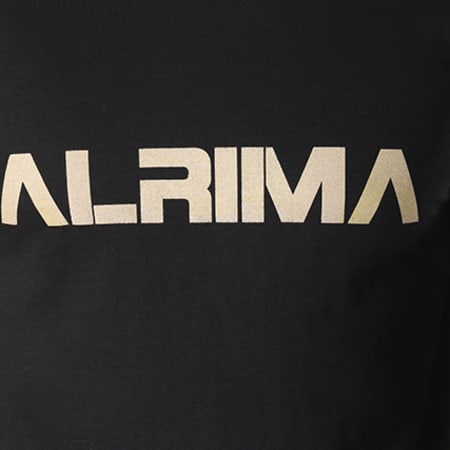 Alrima - Tee Shirt Logo Noir Doré
