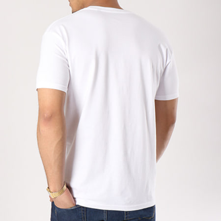 Alrima - Tee Shirt Logo Blanc Rose